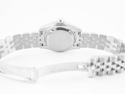 Rolex Datejust Lady Mother of Pearl Diamond Dial on Jubilee 179174 Card 2010