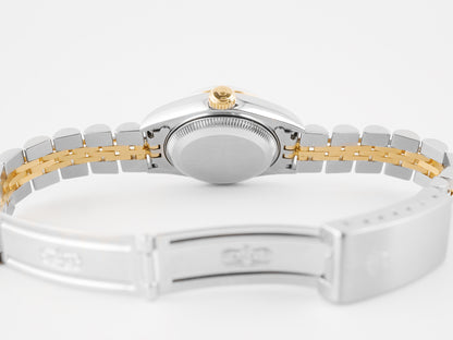 Rolex Datejust Lady Blue Vingrette Diamond Dial on Jubilee 69173 Papers 1998
