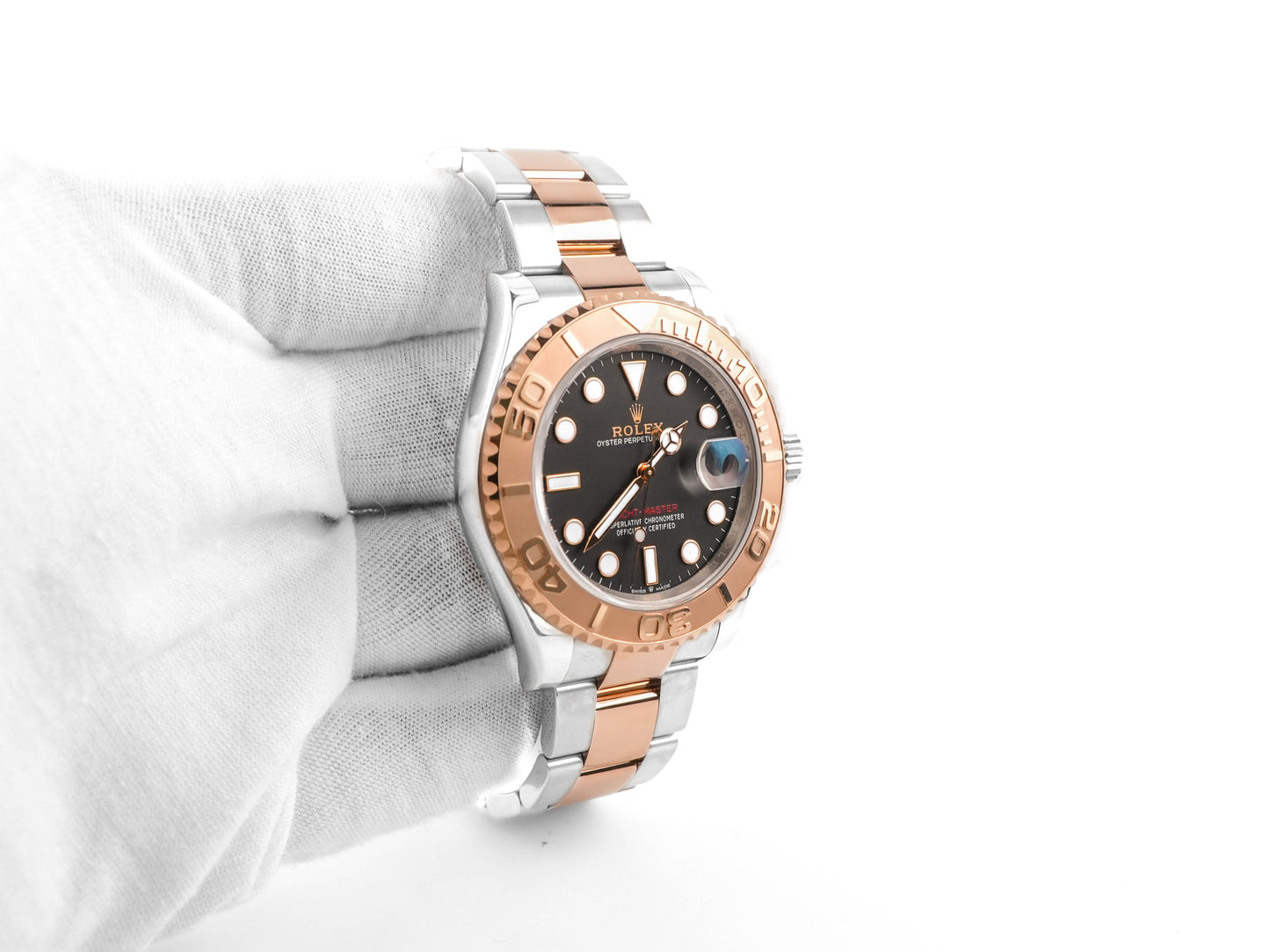 Rolex Yacht-Master Black Dial on Oyster 126621 Card 2024