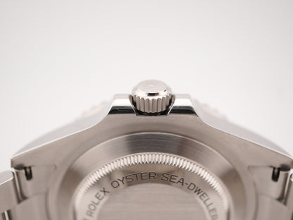 Rolex Sea-Dweller 43 Black Dial on Oyster 126600 Card 2017