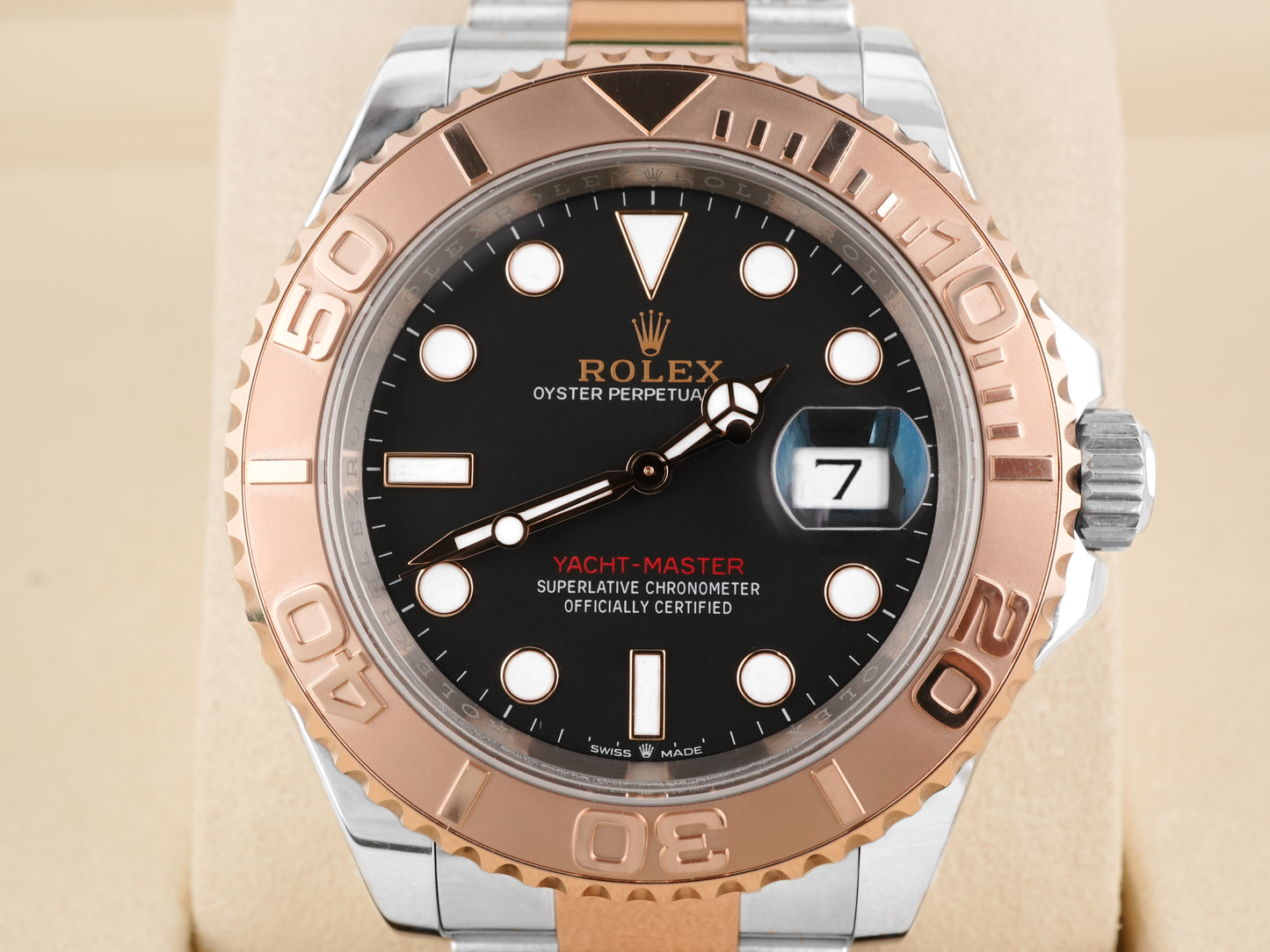 Rolex Yacht-Master Black Dial on Oyster 126621 Card 2024