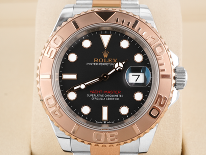 Rolex Yacht-Master Black Dial on Oyster 126621 Card 2024