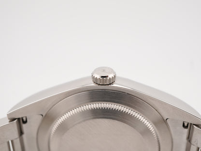 Rolex Oyster Perpetual 39 Dark Rhodium Index Dial on Oyster 114300 Card 2017