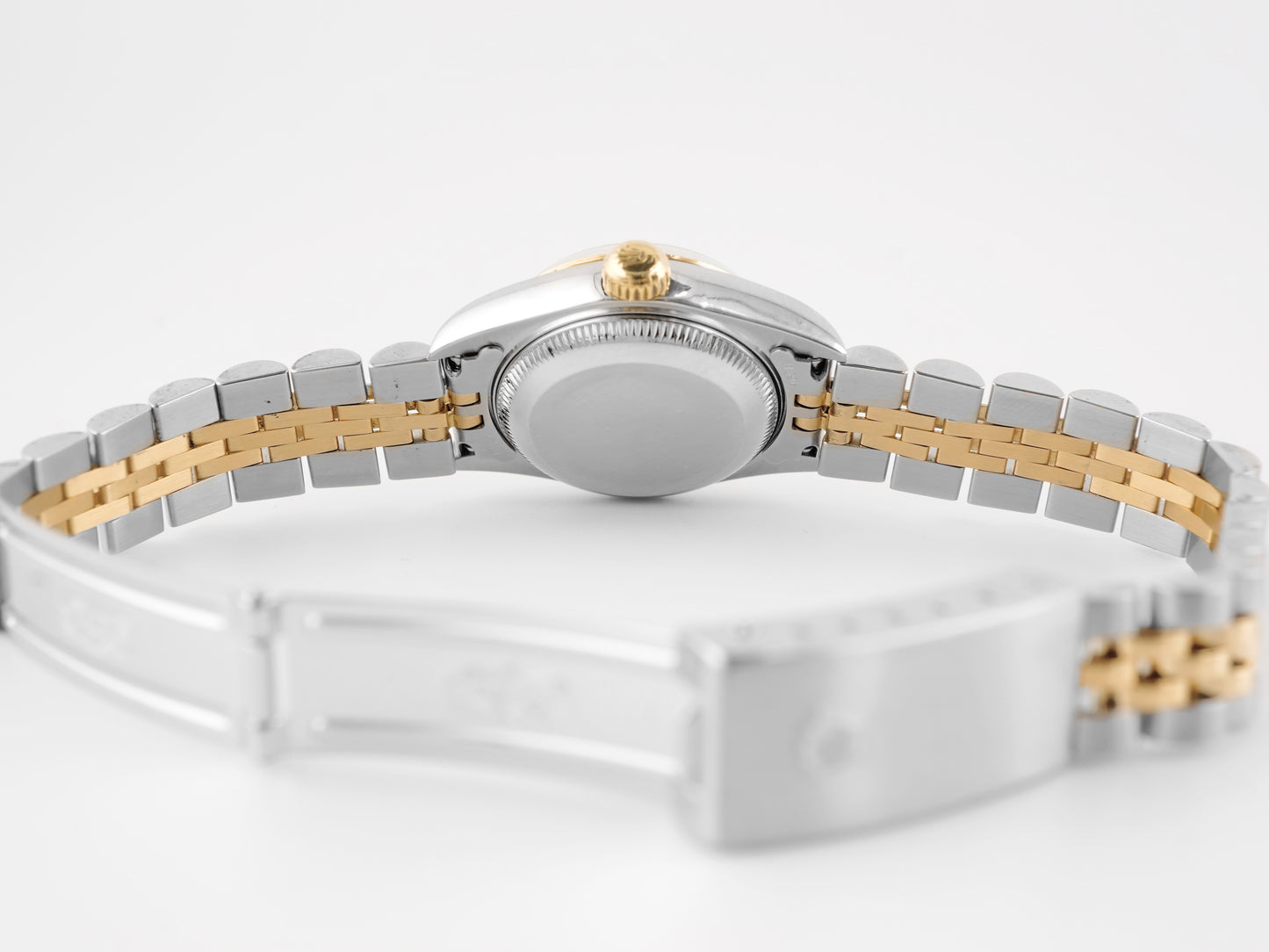 Rolex Datejust Lady Ivory Pyramid Roman Dial on Jubilee 79173 2001