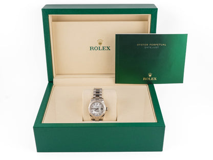 Rolex Datejust Lady President Mother-Of-Pearl Diamond Dial on President 179179 2002