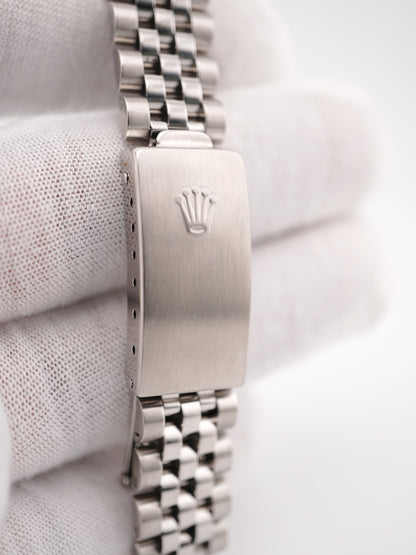 Rolex Datejust Lady Silver Stick Dial on Jubilee 179174 Card 2007