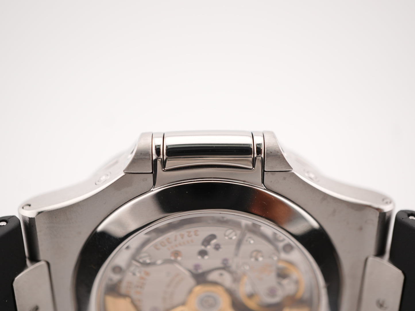 Patek Philippe Nautilus Black Dial on Rubber Strap 5726A-001 Complete 2012