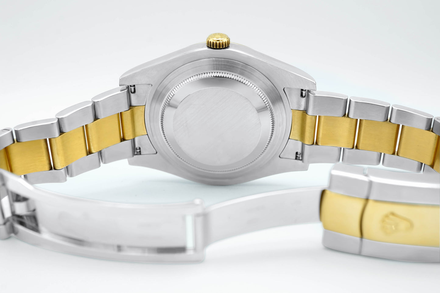 Rolex Datejust II Champagne Diamond Dial on Oyster 116333 Card 2016