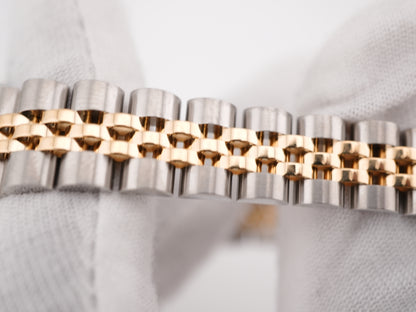 Rolex Datejust 26 Champagne Arabic Dial on Jubilee 69173 Papers 1990