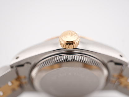 Rolex Datejust 26 Champagne Arabic Dial on Jubilee 69173 Papers 1990