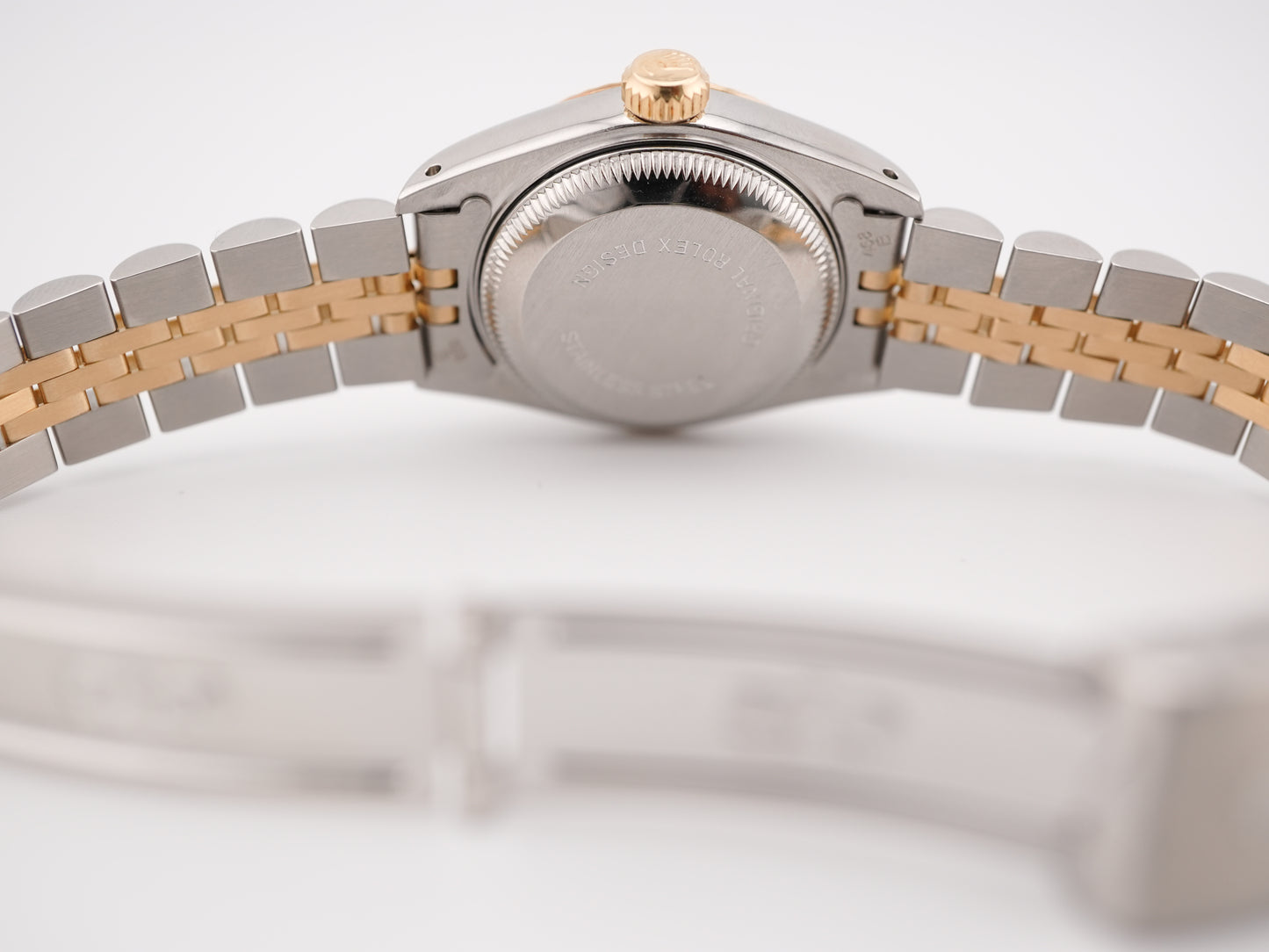 Rolex Datejust 26 Champagne Arabic Dial on Jubilee 69173 Papers 1990