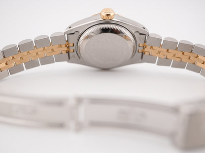 Rolex Datejust 26 Champagne Arabic Dial on Jubilee 69173 Papers 1990