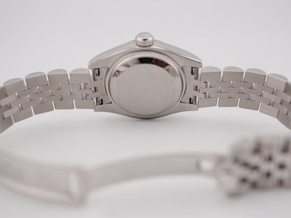 Rolex Datejust Lady Mother Of Pearl White Roman Dial on Jubilee 179174 Card 2012