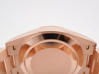 Rolex Day-Date 40 Chocolate Baguette Diamond Dial on President 228235 Card 2025