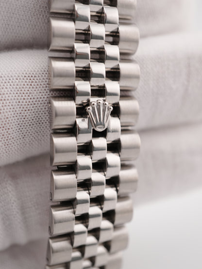 Rolex Datejust Black Dial on Jubilee 116234 Card 2016