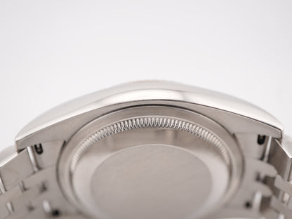 Rolex Datejust Black Dial on Jubilee 116234 Card 2016