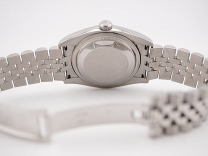 Rolex Datejust Black Dial on Jubilee 116234 Card 2016