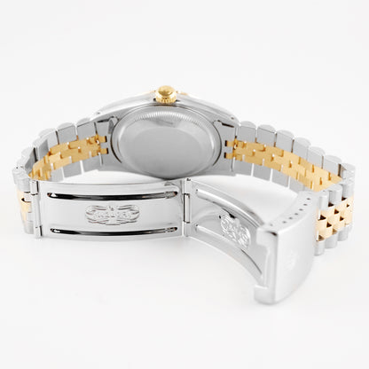 Rolex Datejust 36 Champagne Diamond Dial on Jubilee 16233 Papers 1994