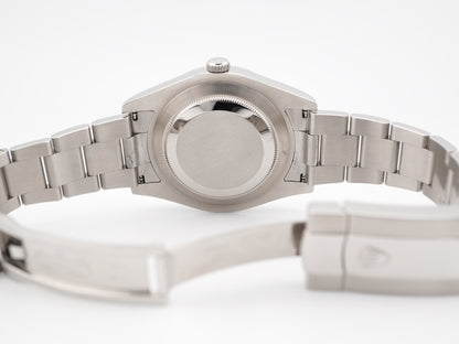 Rolex Datejust II Charcoal Grey Roman Dial on Oyster 116334 2012