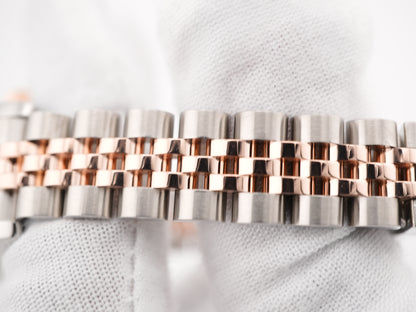 Rolex Datejust Lady Black Diamond Dial Dial on Jubilee 179171 2008