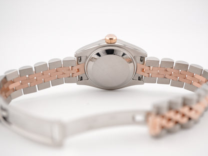 Rolex Datejust Lady Black Diamond Dial Dial on Jubilee 179171 2008