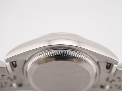 Rolex Datejust Lady Silver Stick Dial on Jubilee 179174 Card 2007