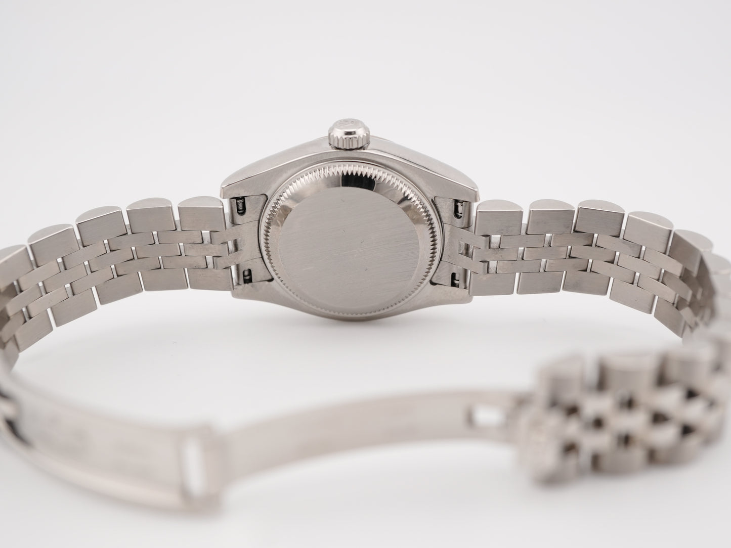 Rolex Datejust Lady Silver Stick Dial on Jubilee 179174 Card 2007