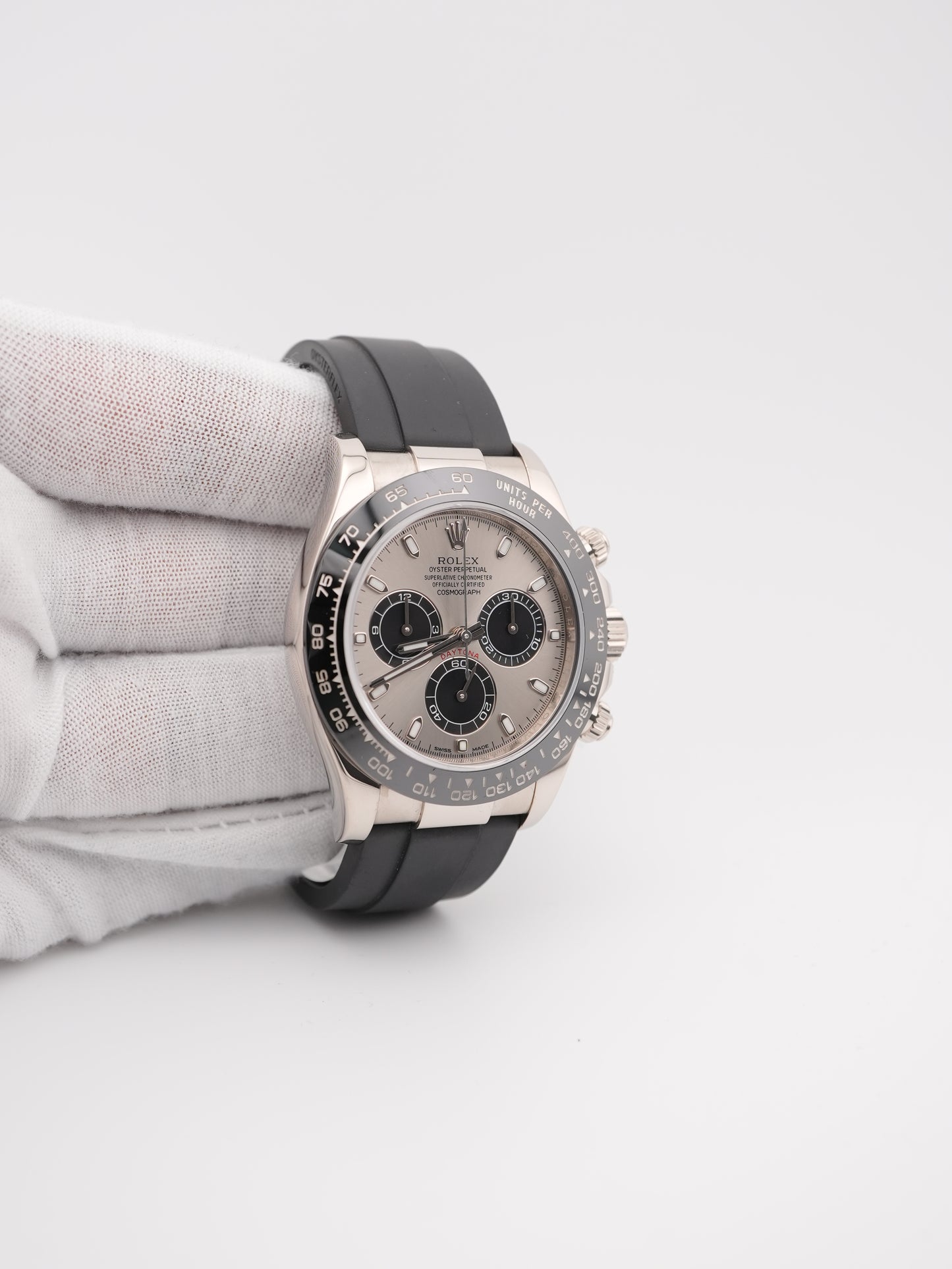 Rolex Daytona Steel Index Dial on Oysterflex 116519LN Card 2018