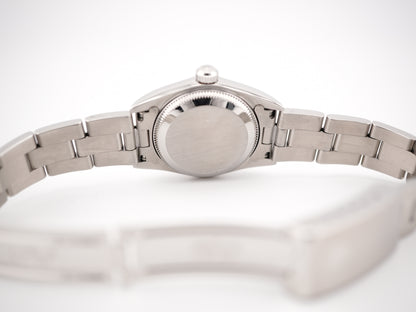 Rolex Oyster Preputual White Dial on Oyster 76080 Papers 1999