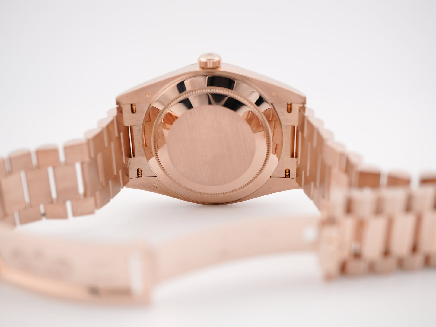 Rolex Day-Date 40 Olive Green Roman Dial on President 228235 Card 2020