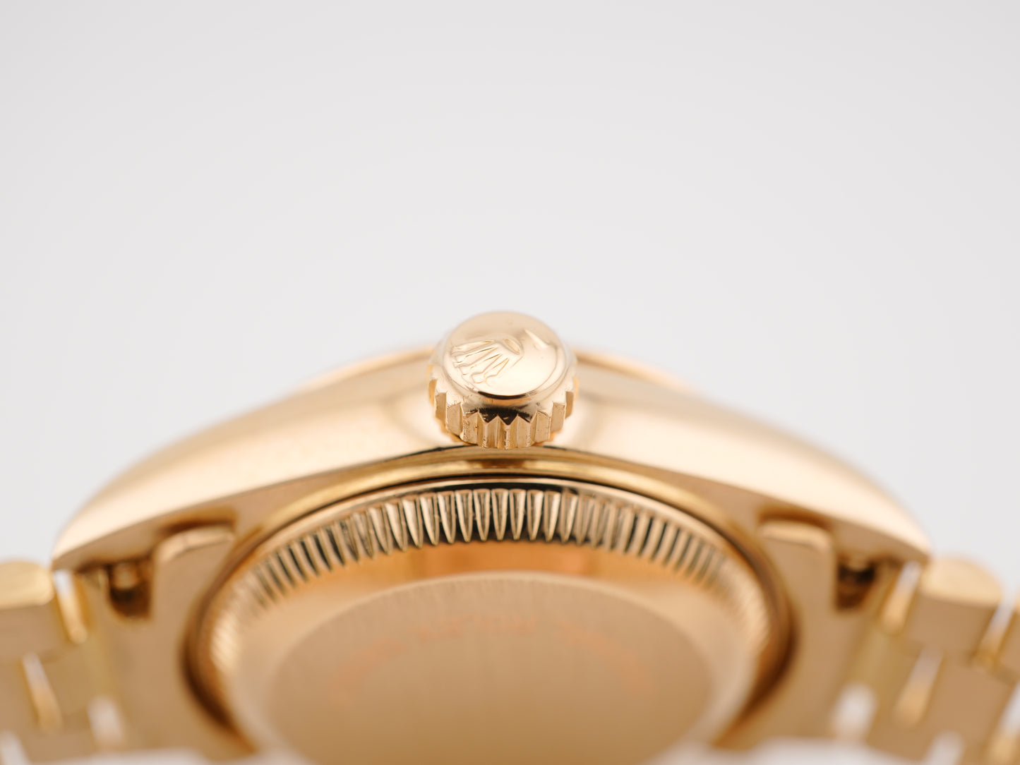 Rolex Datejust Lady President Champagne Diamond Dial on President 69178 Papers 1992