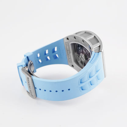 Richard Mille Automatic Winding With Declutchable Rotor Skeleton Dial on Strap RM030 Complete 2020
