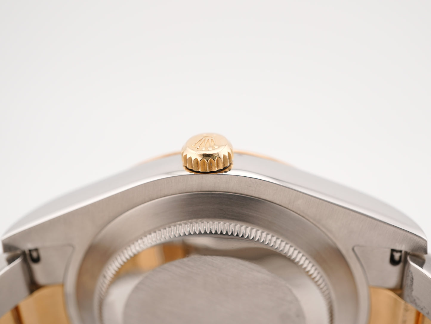 Rolex Datejust II Ivory Diamond Dial on Oyster 116333 2014