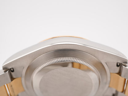 Rolex Datejust II Ivory Diamond Dial on Oyster 116333 2014