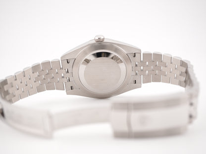 Rolex Datejust 41 White Roman Dial on Jubilee 126334 Card 2025