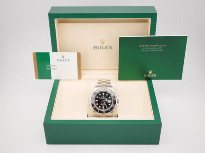 Rolex Sea-Dweller 43 Black Dial on Oyster 126600 Card 2017