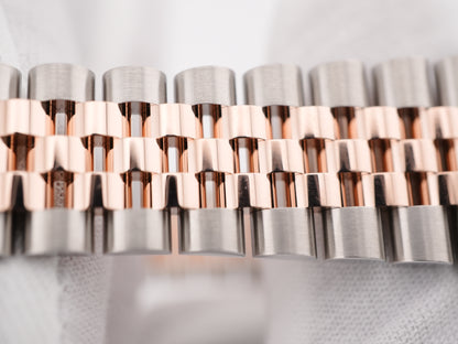 Rolex Datejust Rose Roman Dial on Jubilee 126281 Complete 2025