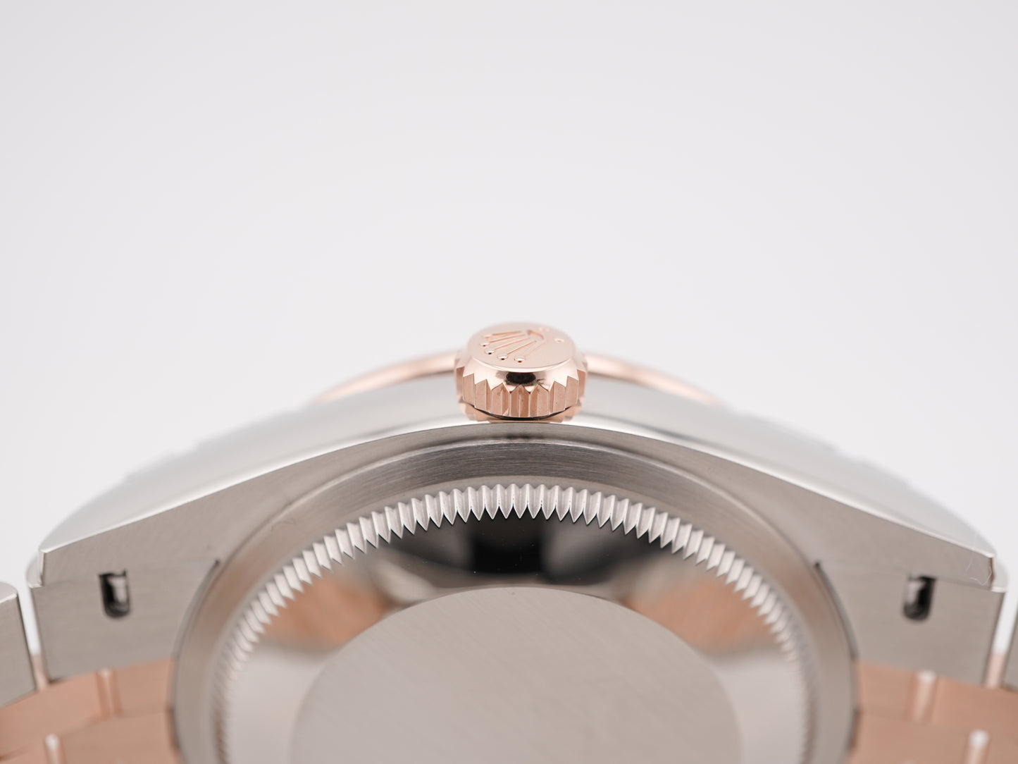 Rolex Datejust Rose Roman Dial on Jubilee 126281 Complete 2025