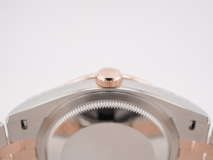 Rolex Datejust Rose Roman Dial on Jubilee 126281 Complete 2025