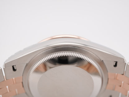 Rolex Datejust Rose Roman Dial on Jubilee 126281 Complete 2025