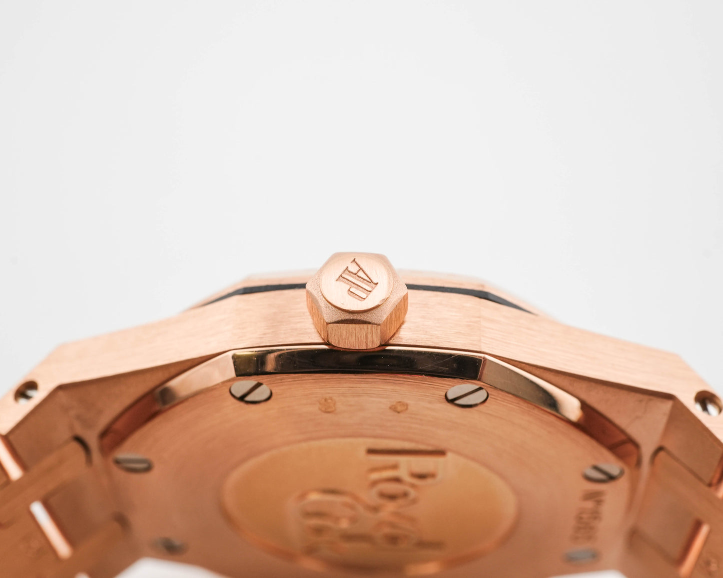 Audemars Piguet Royal Oak Quartz Ladies Brown Dial on Converted With New Bracelet 67651OR.ZZ.D080CA.01 2016