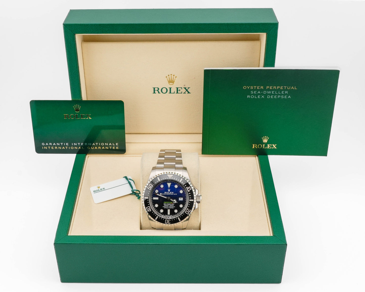 Rolex Sea-Dweller Deepsea James Cameron Blue James Cameron Dial on Oyster 126660 Card 2022