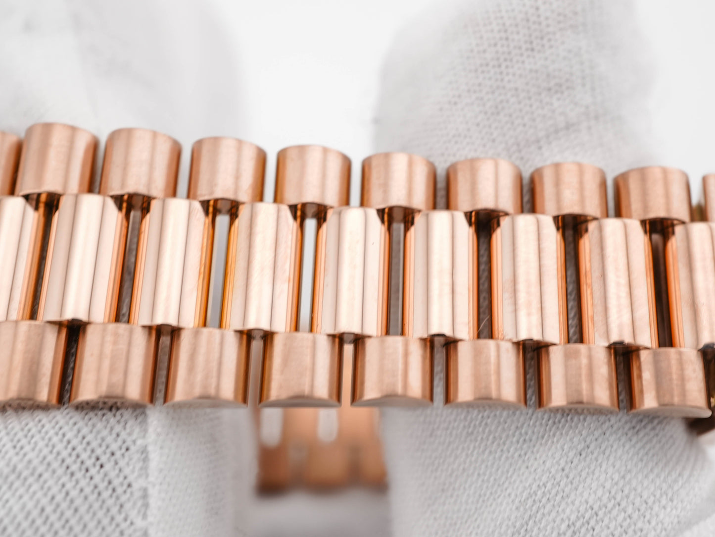 Rolex Day-Date 40 Sundust Baguette-Cut Diamond Dial on President 228345RBR Card 2019