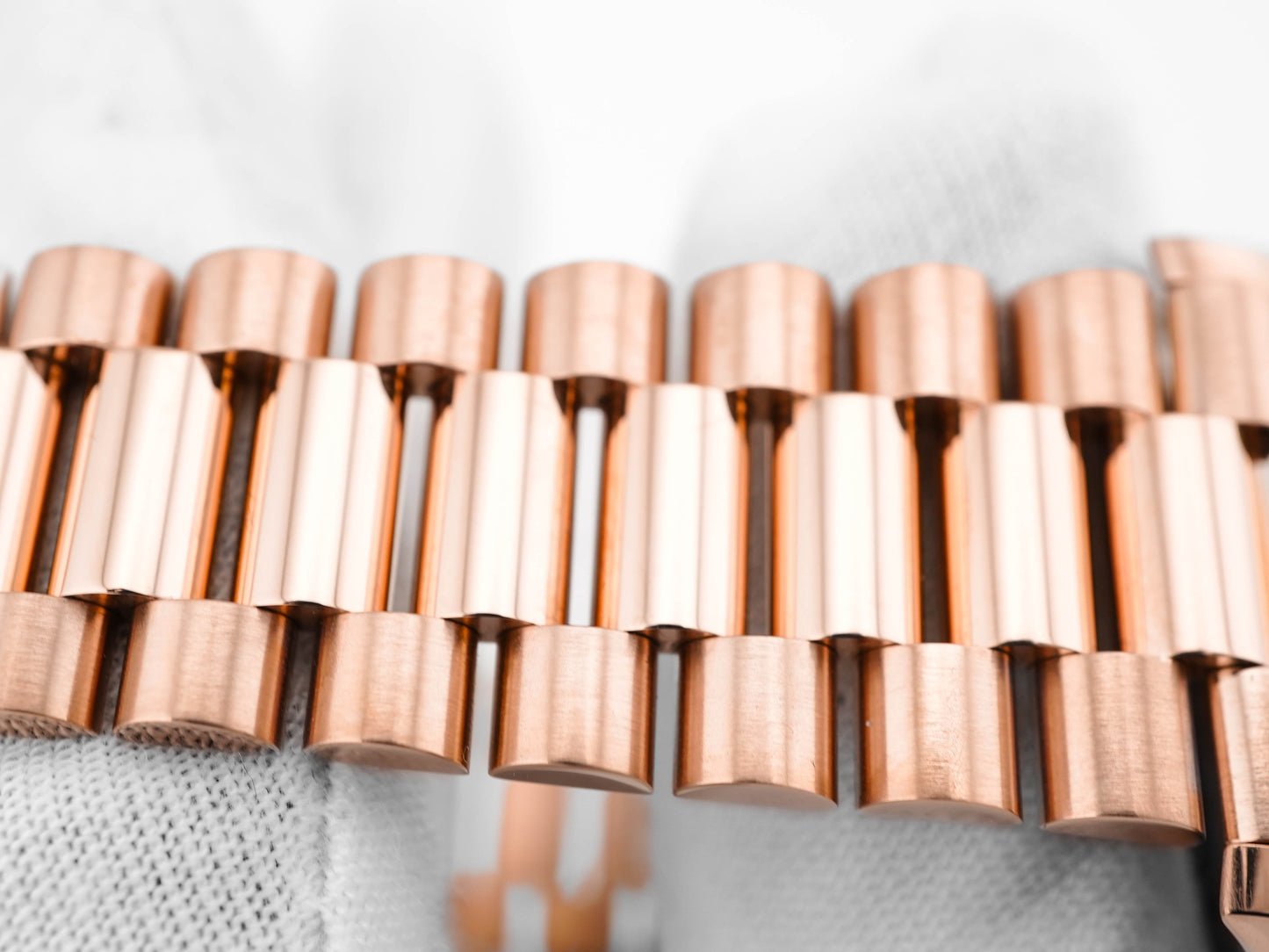 Rolex Day-Date 40 Sundust Baguette-Cut Diamond Dial on President 228345RBR Card 2019