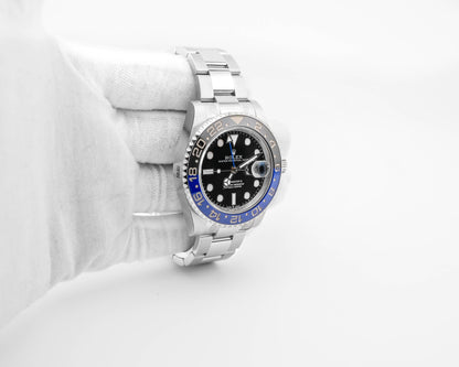 Rolex GMT-Master II Batman Black Dial on Oyster 126710BLNR Complete 2025