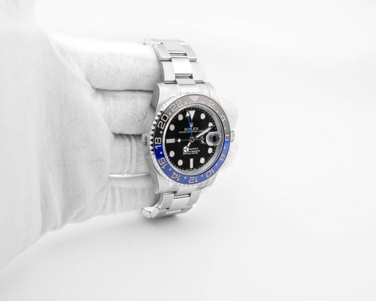 Rolex GMT-Master II Batman Black Dial on Oyster 126710BLNR Complete 2025