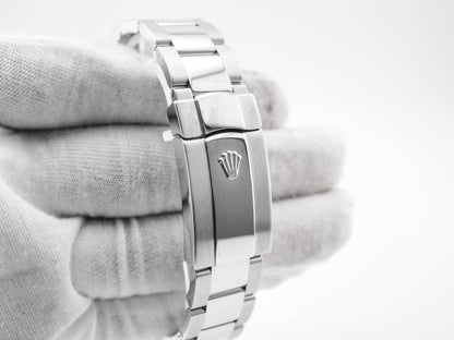 Rolex Datejust Rhodium Dial on Oyster 116200 2014