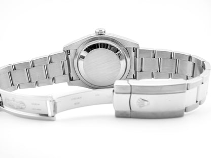 Rolex Datejust Rhodium Dial on Oyster 116200 2014