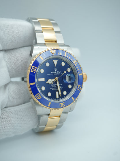 Rolex Submariner Blue Dial on Oyster 126613LB Card 2020
