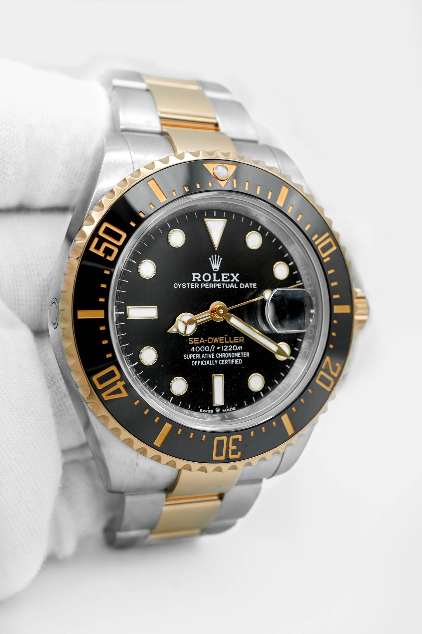 Rolex Sea-Dweller 43 Black Dial on Oyster 126603 Card 2022